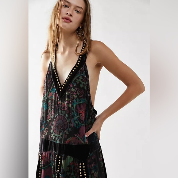 NWT Free People Gweniever Maxi Dress size Small - Picture 9 of 15